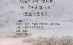 舟过安仁古诗,童趣盎然，智慧飞扬的宋代渔童奇思